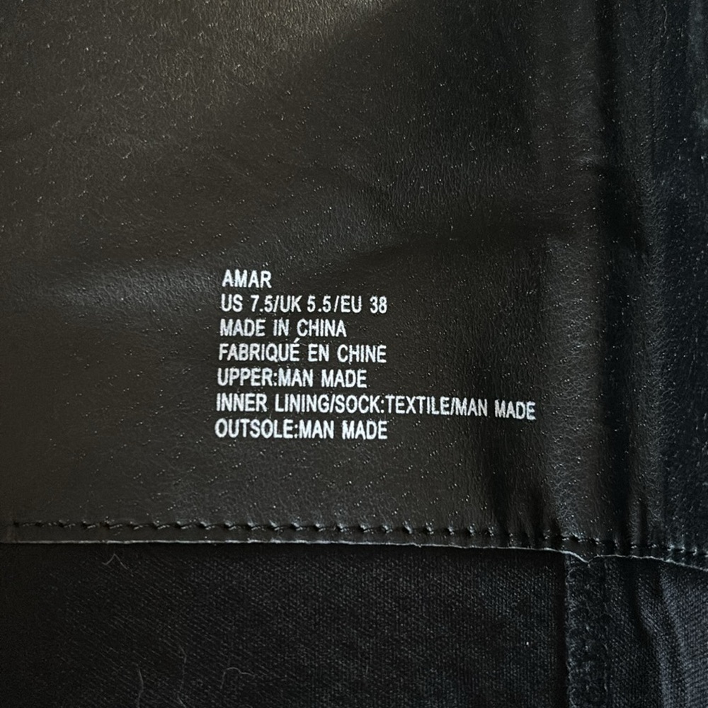 Black Boots with Gold Details - Picture 10 of 10